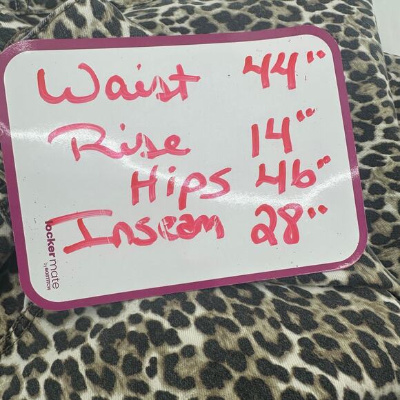 American Eagle Next Level Stretch Skinny Jeans Leopard Print Womens 24 Regular - Picture 5 of 7